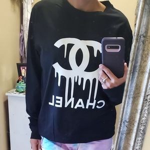 COPY - Long sleeve crewneck dripping CC